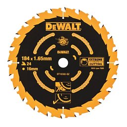 Obrázek pro produkt DEWALT DT10302 Pilový kotouč 184x16 24z