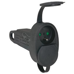 Obrázek pro produkt Legrand dvojzásuvka gumová 230V/16A 50575