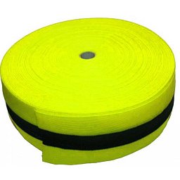 Obrázek pro produkt Páska ohrazovací textilní neónově žluto černá