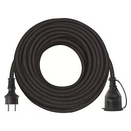 Obrázek pro produkt Prodlužovací kabel gumový H07RN-F3G, jedna zásuvka – 3× 1,5mm2 