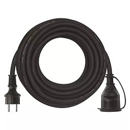 Obrázek pro produkt Prodlužovací kabel gumový H07RN-F3G, jedna zásuvka – 3× 2,5mm2 