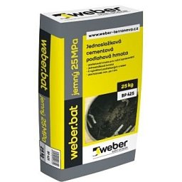 Obrázek pro produkt Weberbat jemný potěr 25 MPa 25 kg