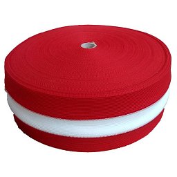Obrázek pro produkt Páska ohrazovací textilní červeno bílá